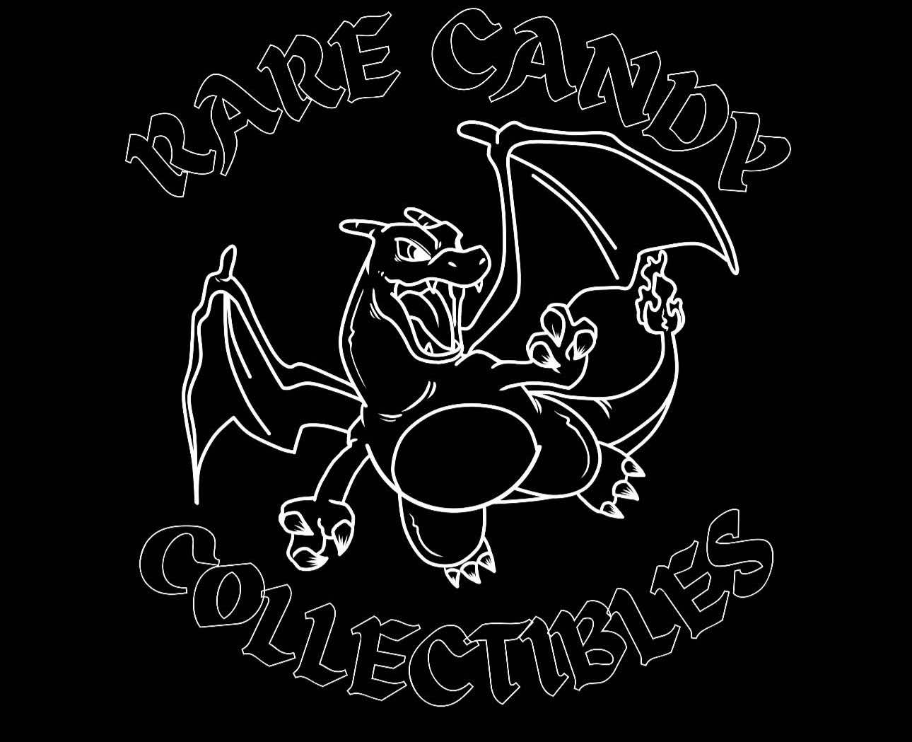 Rare Candy Collectibles dragon logo